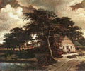 HobbemMeyndert Landscape With Hut A4 Photo Print