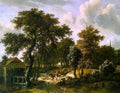 HobbemMeyndert The Travelers A4 Photo Print