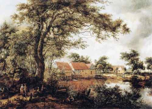 Hobbema 63Mill  A4 Photo Print