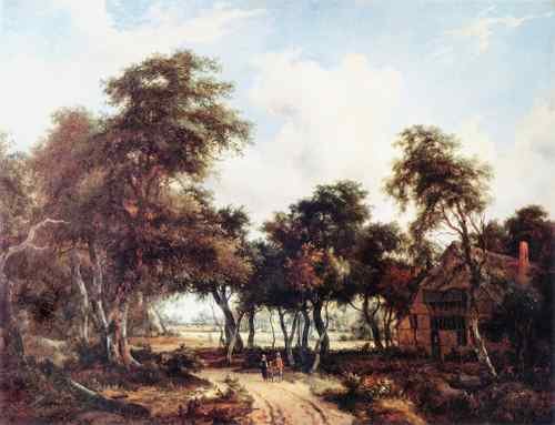 Hobbema 65Woodcot  A4 Photo Print