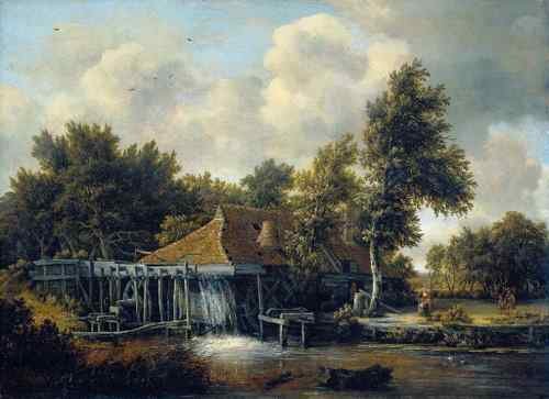 Hobbema 67Mill  A4 Photo Print