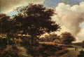 Hobbema Meyndert Landscape  A4 Photo Print