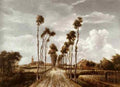 Hobbema Meyndert The Alley at Middelharnis  A4 Photo Print