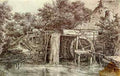 Hobbema Meyndert Watermill  A4 Photo Print