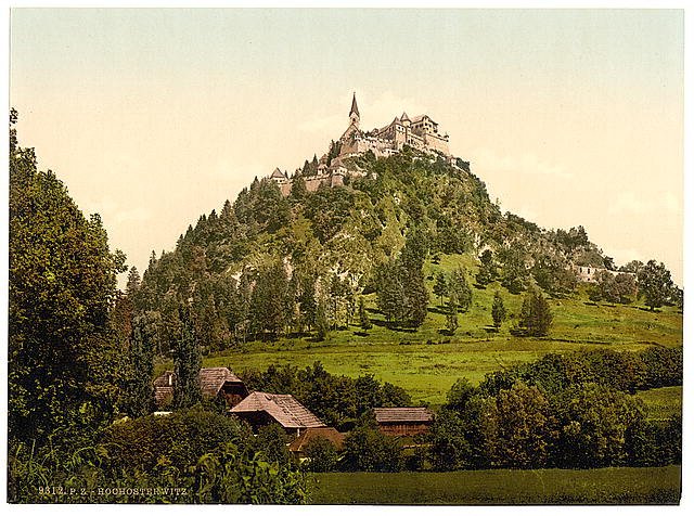 Hochosterwitz Carinthia Vintage A4 Photo Print