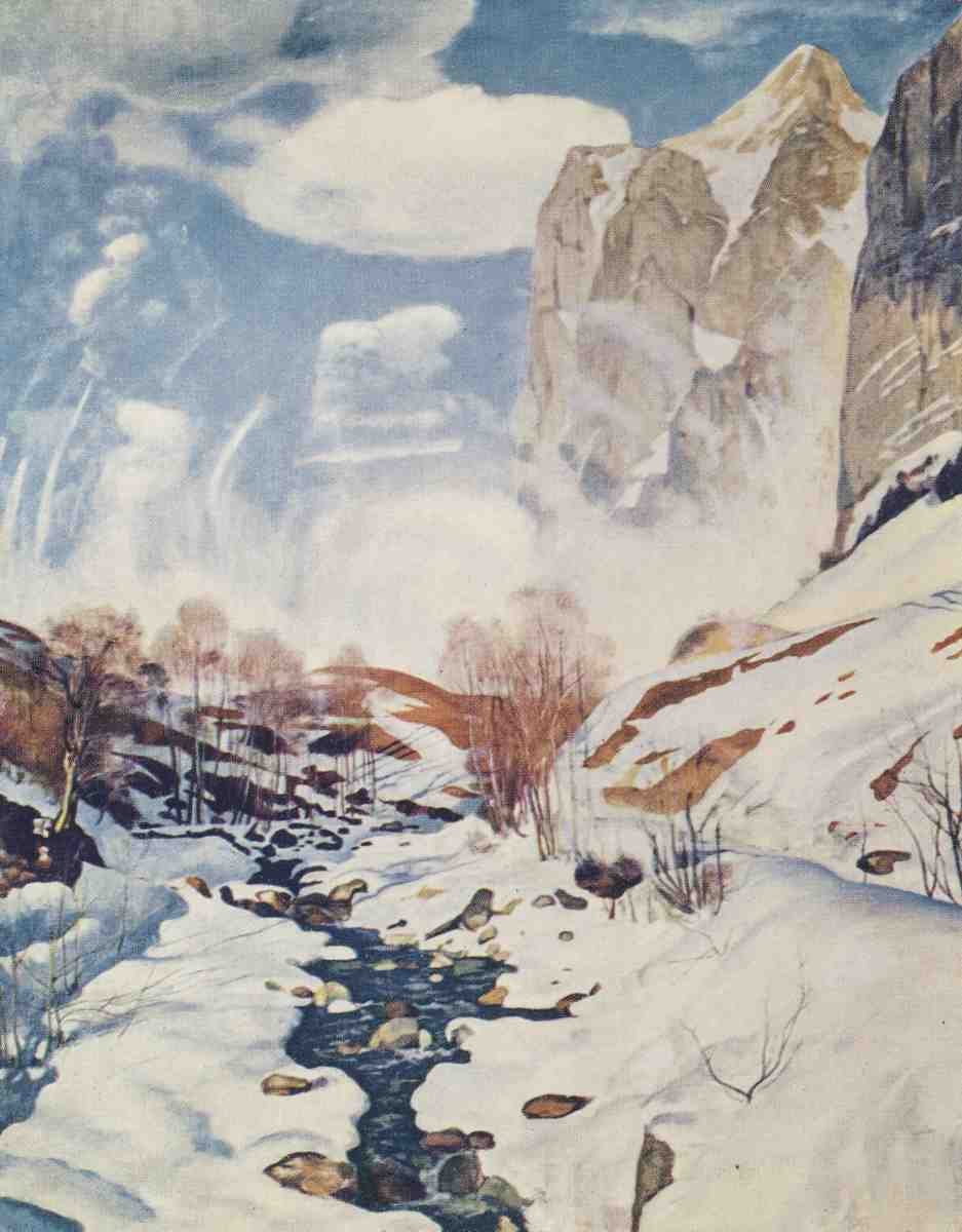 Hodler Ferdinand 1853 1918 The Avalanche 1887 A4 Photo Print