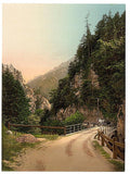 Hoellenthal Holzsteg Lower Austria Vintage A4 Photo Print