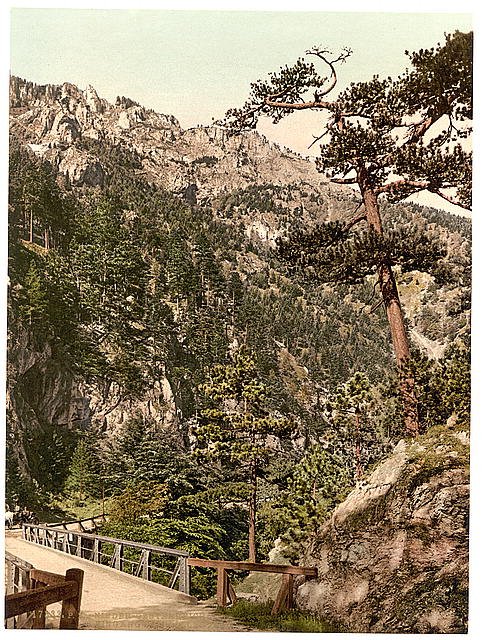 Hoellenthal Lower Austria Vintage A4 Photo Print
