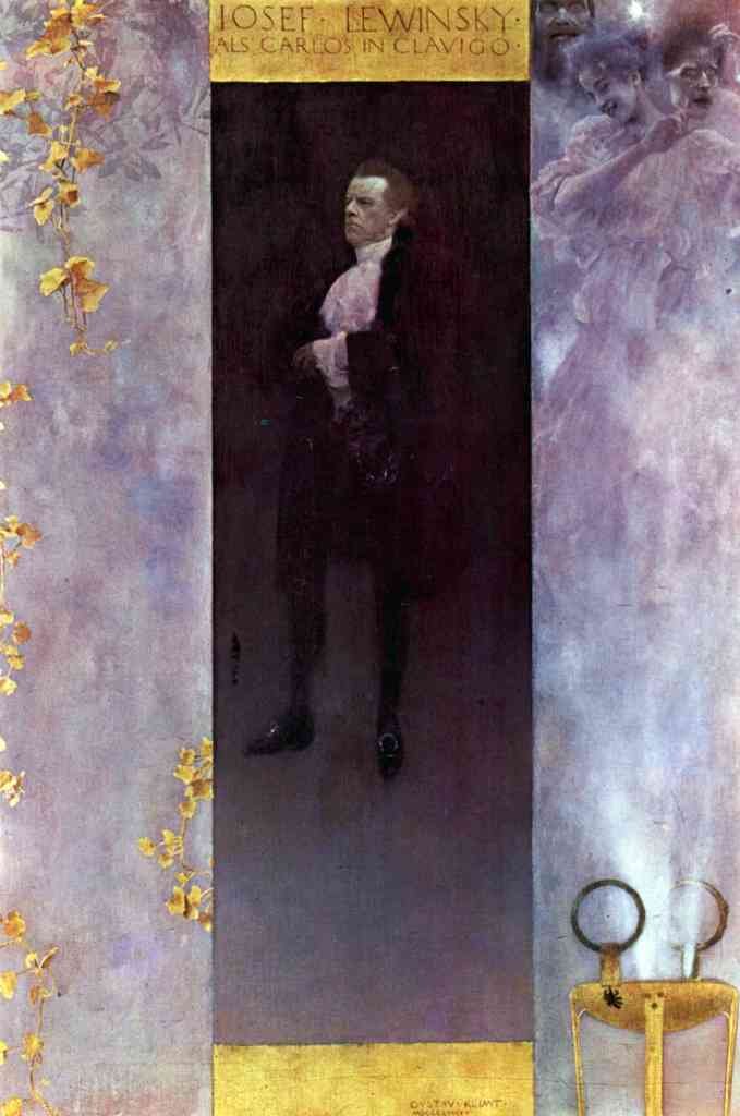 Hofburg Actor Josef Lewinsky As Carlos Klimt A4 Photo Print