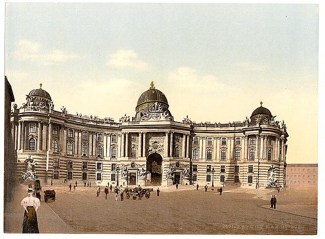 Hofburg Vienna Vintage A4 Photo Print