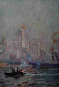 Hoffbauer Charles 1875 1957 Scribners 35 1904 New York A4 Photo Print