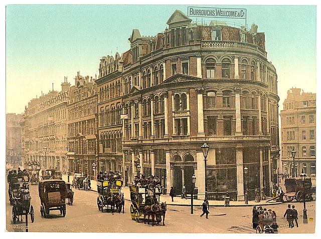 Holborn Viaduct London Vintage A4 Photo Print
