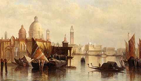 Holland James A View Of Venice A4 Photo Print