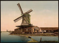 Holland Molen Vintage A4 Photo Print