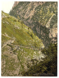 Hollenthalklamm Upper Bavaria Vintage A4 Photo Print