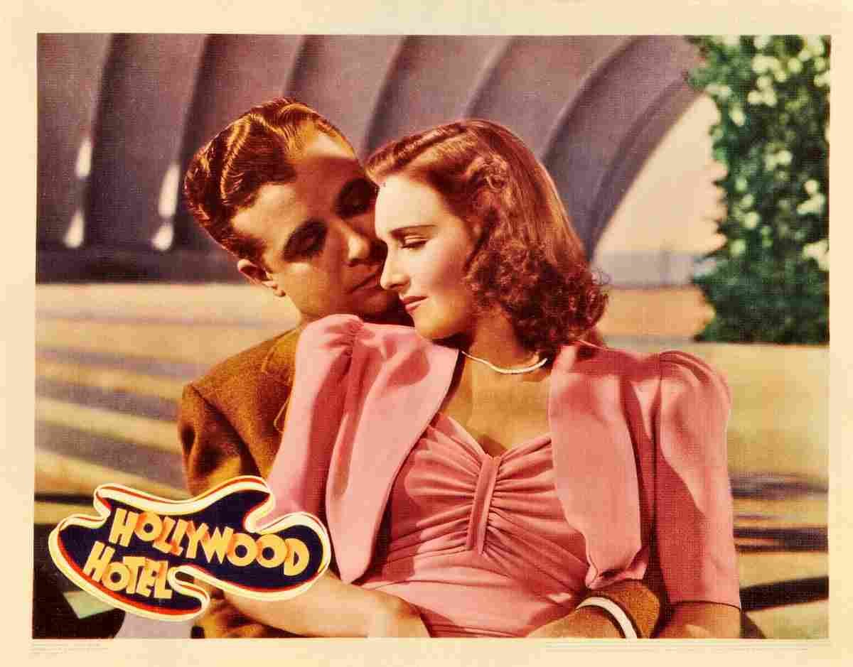 Hollywood Hotel 02  film star poster A4 Photo Print