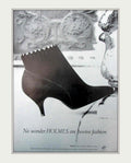 Holmes Black Bootie Vintage Retro Advert Poster A4 Photo Print