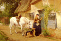Holmes George The Visitor Art A4 Photo Print