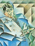 Homage To Pablo Picasso Juan Gris Abstract Art A4 Photo Print