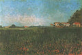 Home Farms In Wheatfield Arles 1888 A4 Photo Print