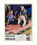 Home Range Rug Vintage Retro Advert Poster A4 Photo Print