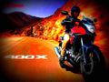 Honda 400X 400cc 2 motorbike A4 Photo Print