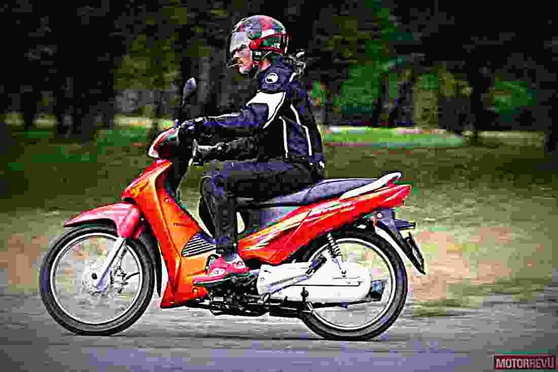 Honda ANF Innova ANF125i Innova 3 motorbike A4 Photo Print
