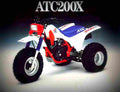 Honda ATC 200x ATC 200x 3 motorbike A4 Photo Print