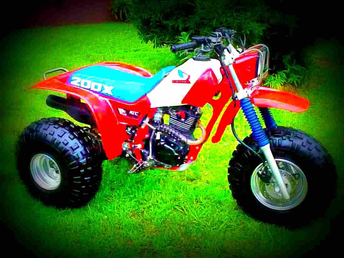 Honda ATC 200x ATC 200x 6 motorbike A4 Photo Print