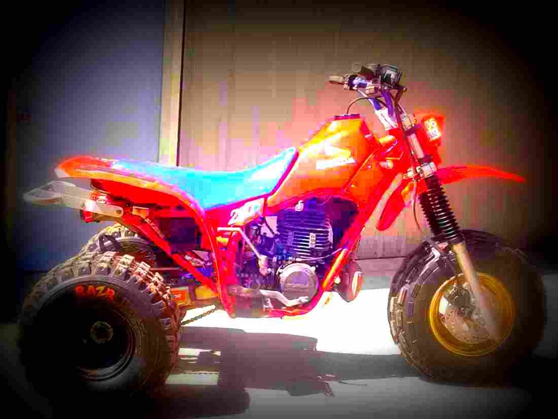 Honda ATC 250 R ATC 250 R 4 motorbike A4 Photo Print