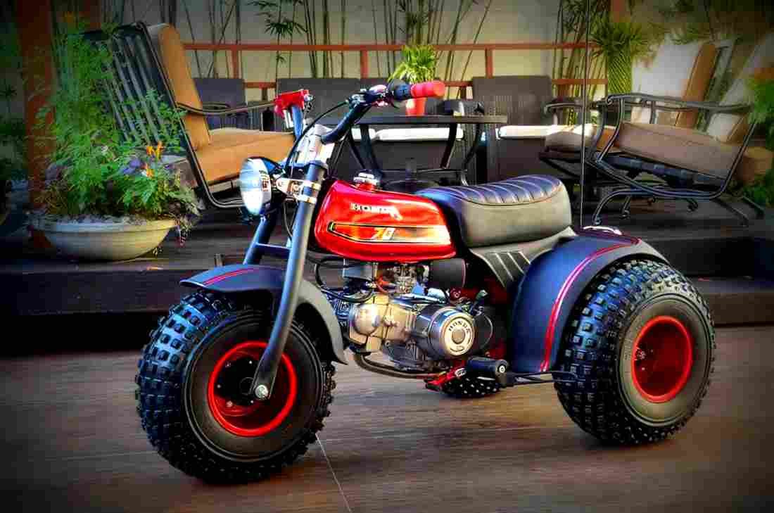 Honda ATC 70 ATC 70 1 motorbike A4 Photo Print