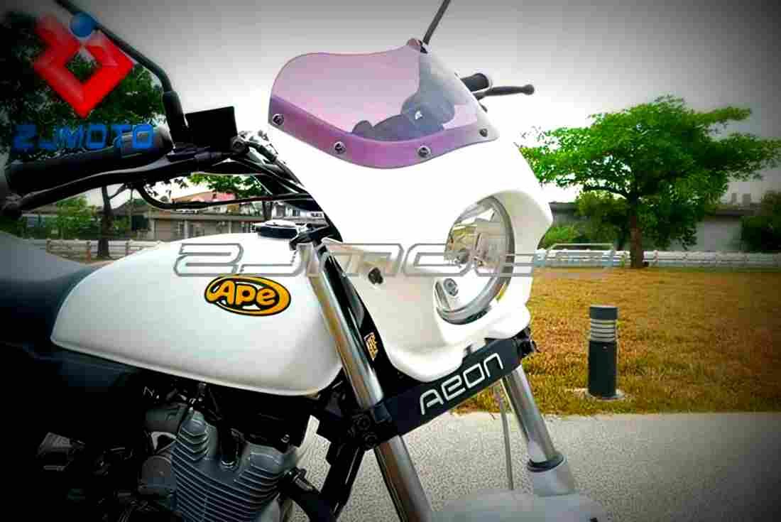Honda Ape 50 2002 2 motorbike A4 Photo Print