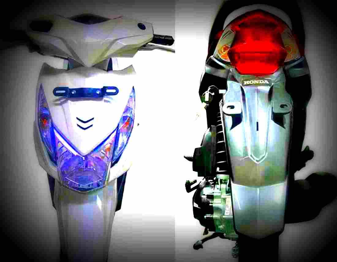 Honda Beat Beat 2 motorbike A4 Photo Print