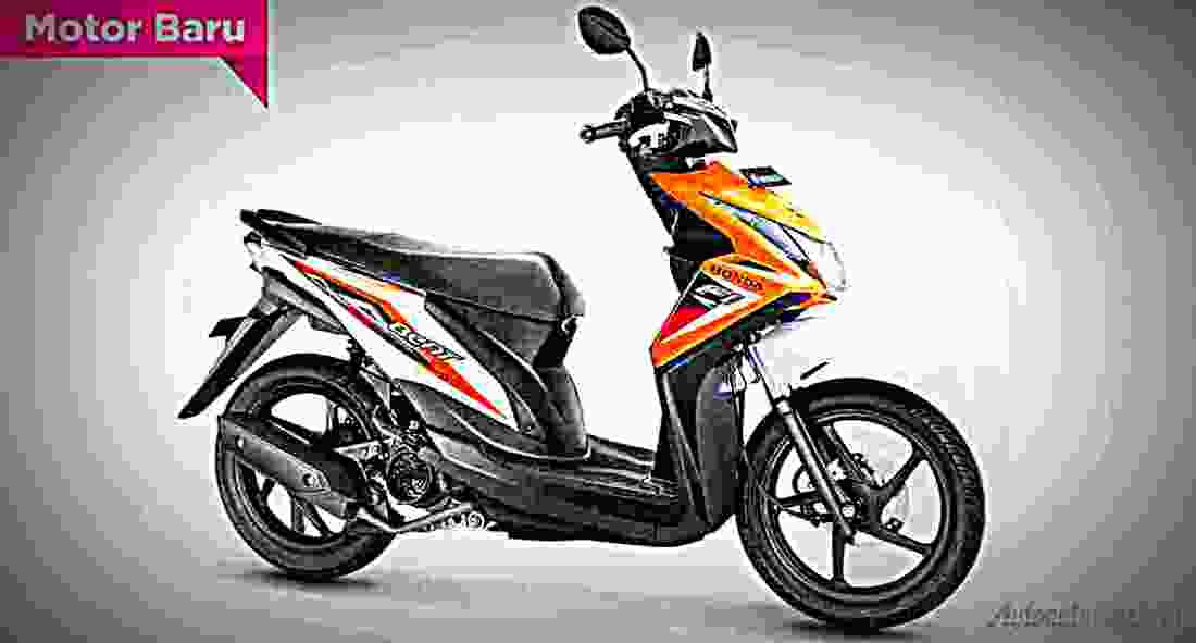 Honda Beat Beat 6 motorbike A4 Photo Print