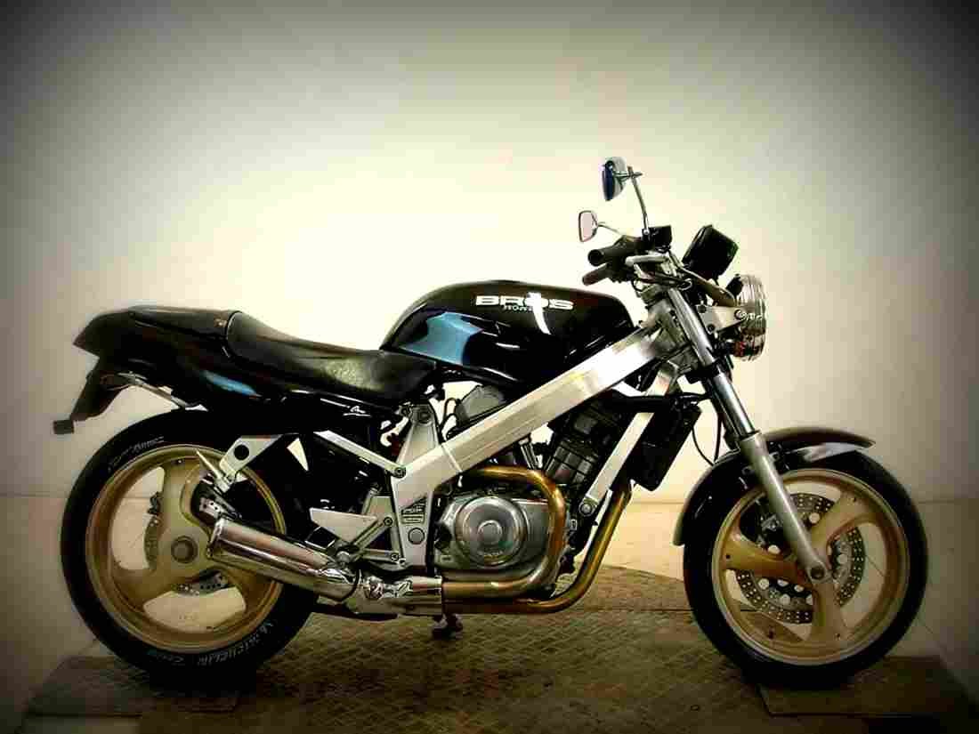 Honda Bros 650 1991 3 motorbike A4 Photo Print