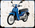 Honda C110I Dream 11 01 A4 Photo Print Motorbike Vintage Aged
