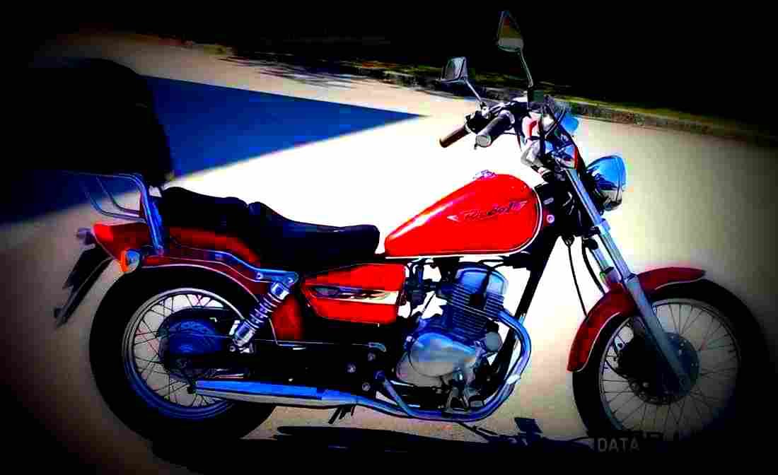 Honda CA 125 Rebel 1998 4 motorbike A4 Photo Print