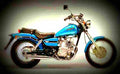 Honda CA 125 Rebel 1999 1 motorbike A4 Photo Print