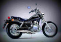 Honda CA 125 Rebel 2001 2 motorbike A4 Photo Print