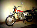 Honda CB 100 1972 4 motorbike A4 Photo Print