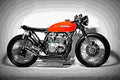 Honda CB 100 1972 6 motorbike A4 Photo Print