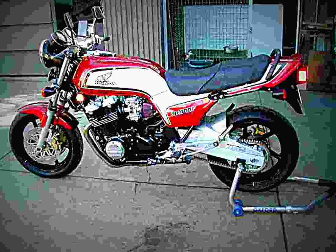 Honda CB 1100 F (reduced effect) 1983 1 motorbike A4 Photo Print