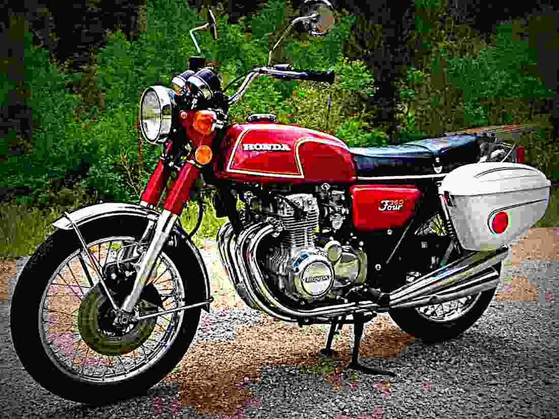 Honda CB 1100 R 1982 3 motorbike A4 Photo Print