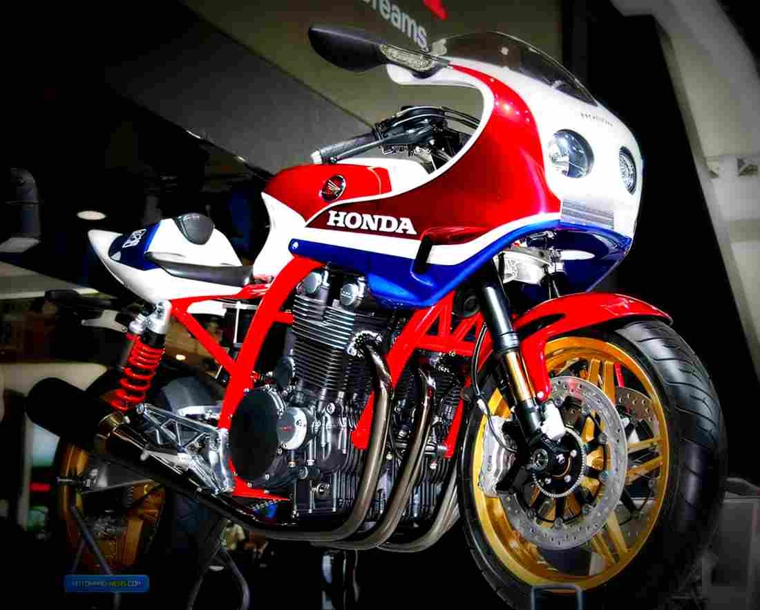 Honda CB 1100 R (reduced effect) 1982 2 motorbike A4 Photo Print