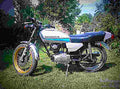 Honda CB 125 S (J) 1977 4 motorbike A4 Photo Print