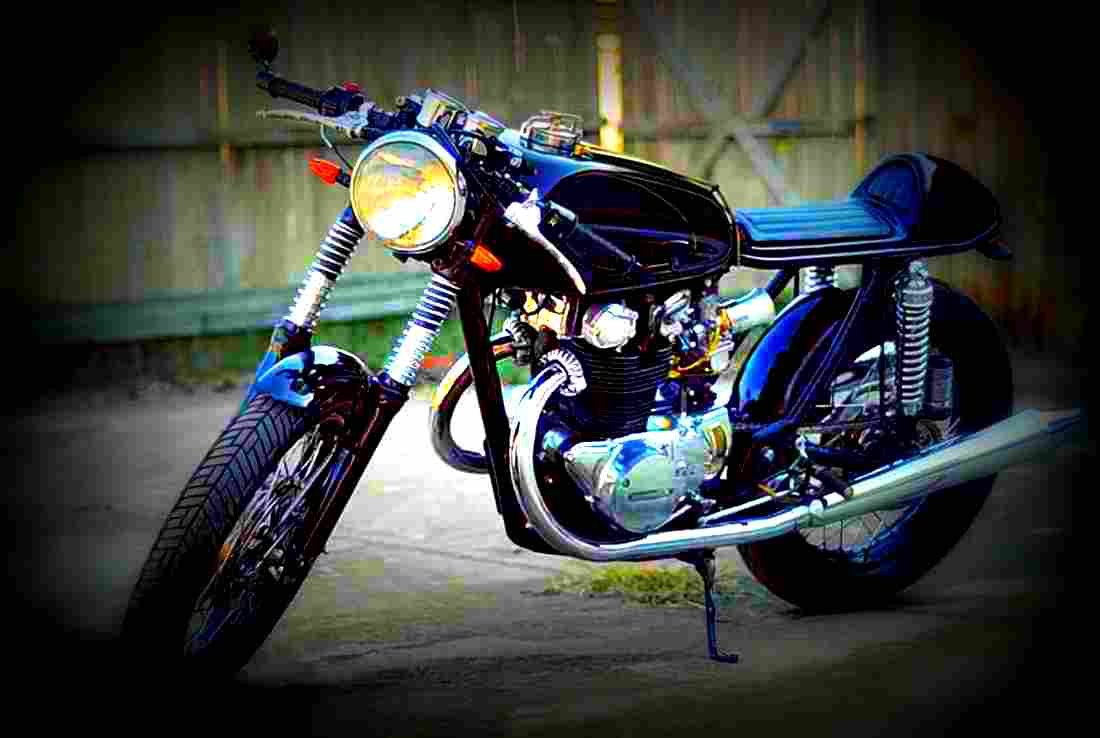 Honda CB 125 S (J) 1978 4 motorbike A4 Photo Print