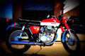 Honda CB 125 SS 1973 2 motorbike A4 Photo Print