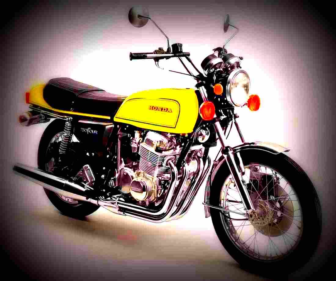 Honda CB 125 SS 1974 1 motorbike A4 Photo Print