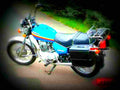 Honda CB 125 T 1978 3 motorbike A4 Photo Print