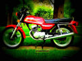 Honda CB 125 T 2 1984 1 motorbike A4 Photo Print